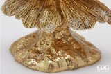edg enzo de gasperi edg enzo de gasperi decoro pino di natale innevato h 51 cm l 21 cm l 13 cm gold ean 8059824563019
