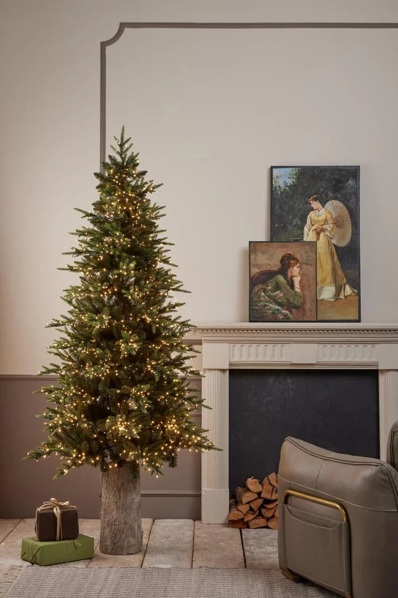edg_enzo de gasperi albero di natale pino luxury new h 180 cm con 2000 mini led d 100 cm ean 8059824177650