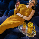 guzzini guzzini bicchiere alto decoro 3 vanity bio based giallo ean 8008392396178