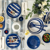 guzzini guzzini ciotola riviera melamina d 30 cm bianco blu ean 8008392392354
