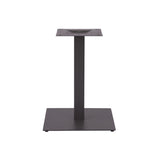 moia greenwood moia greenwood basamento tavolo quadrato in acciaio nero 55 x 55 cm 21 kg base robusta con tubo 8 0 x 80 mm design moderno ean 8013054838767