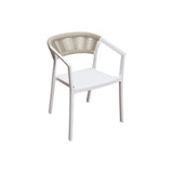 moia greenwood moia greenwood sedia lione in polipropilene bianco con corda paglia sedia outdoor impilabile resistente uv ean 8013054838521