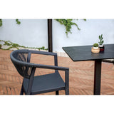 moia greenwood moia greenwood sedia lione in polipropilene con corda pantracite sedia outdoor impilabile resistente uv ean 8013054838514