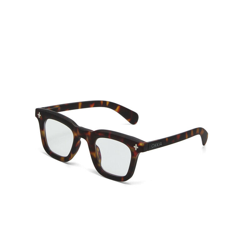 okkia okkia occhiale da lettura mod firenze premontato soft touch classic havana diottrie 2 00 ean 8056211374807