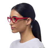 okkia okkia occhiale da lettura mod lina cat eye red diottrie 2 50 ean 8058093548406