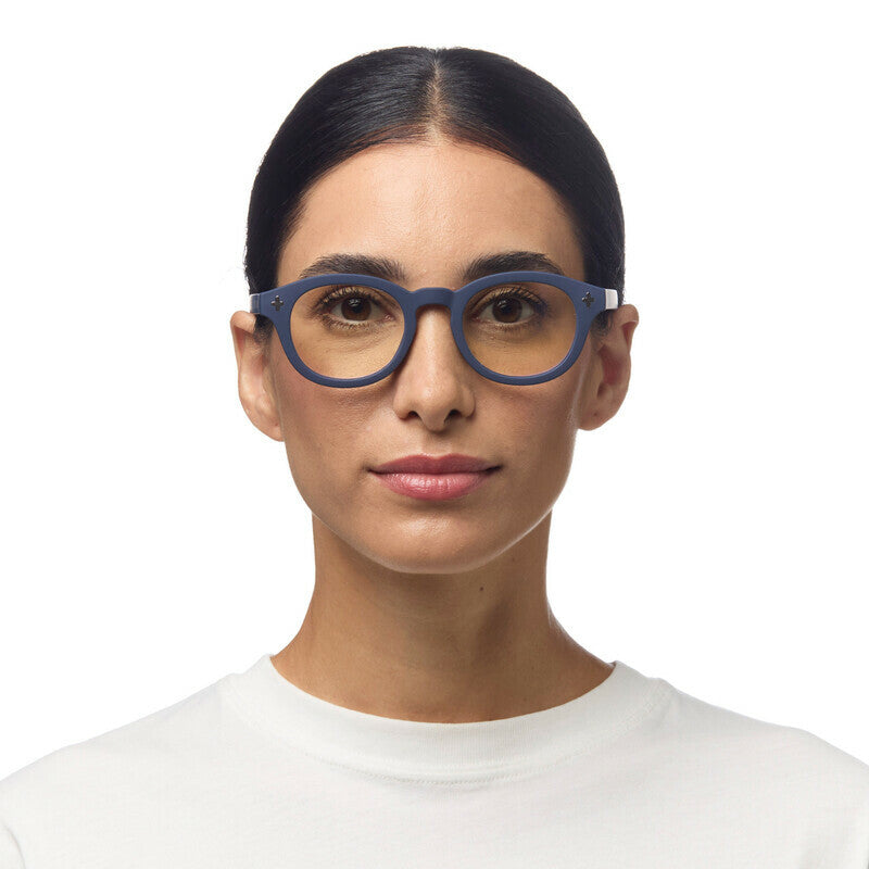okkia okkia occhiale da lettura mod nashville premontato soft touch spring anti luce blu midnight diottrie 1 00 ean 8056211375088