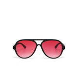 okkia okkia occhiale da sole premontato a forma di goccia mod alessio soft touch black lenti red ean 8056211375576