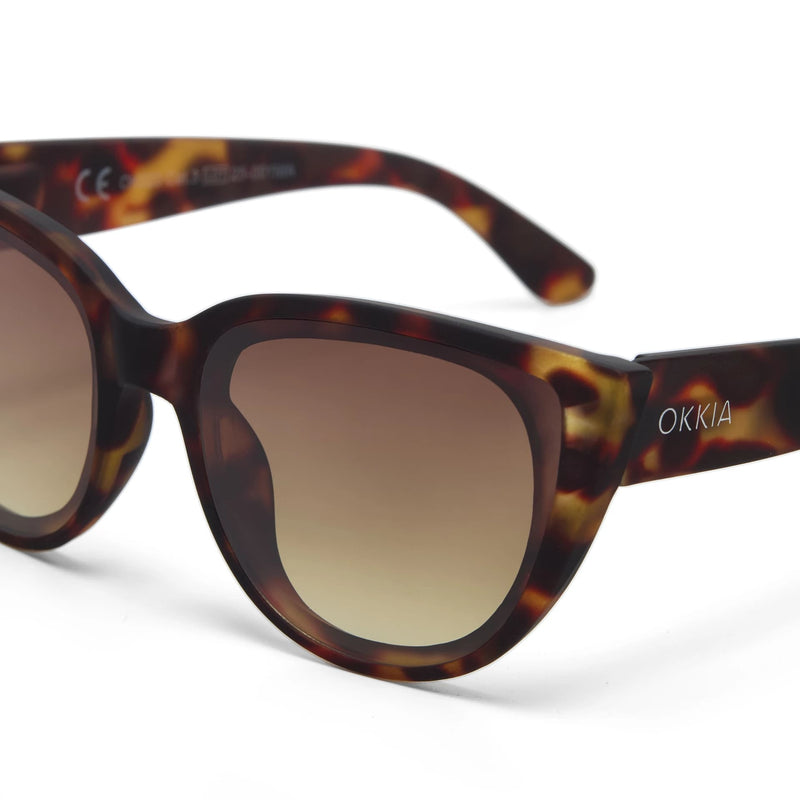 okkia okkia occhiale da sole premontato gatto lite mod silvia classic havana ean 8056211371479