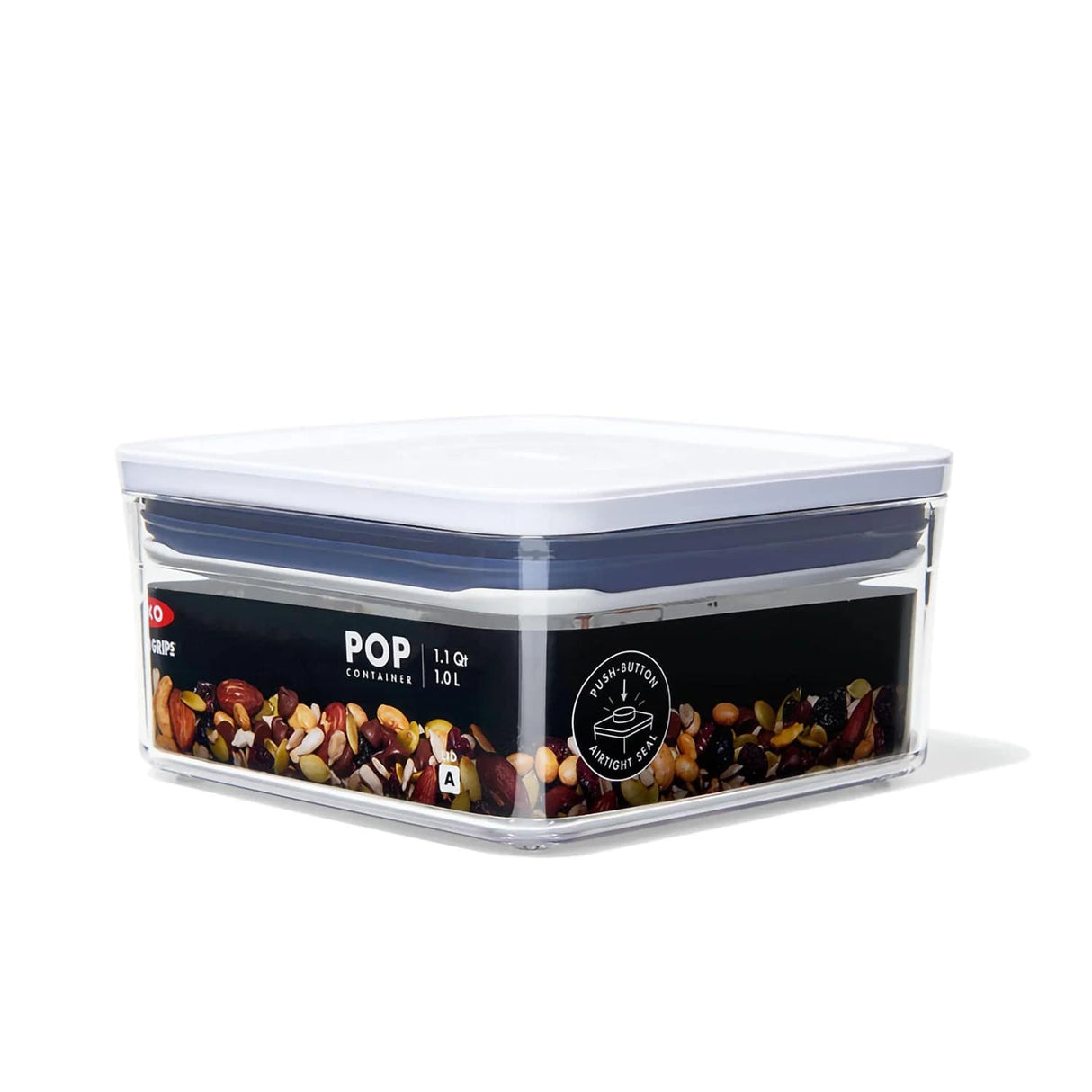 oxo oxo good grips contenitore pop grande quadrato mini 1 lt ean 719812684932