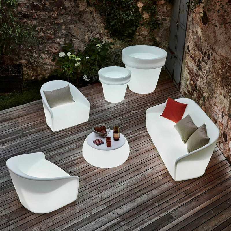 plust plust vaso boom h 40 cm 31 x 26 x 51 cm bianco light