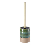 regalo italiano regalo italiano scopino wc ceramica ass d 10 cm h 35 cm porta scopino bagno moderno con manico in metallo 1 pz ean 8057586010031