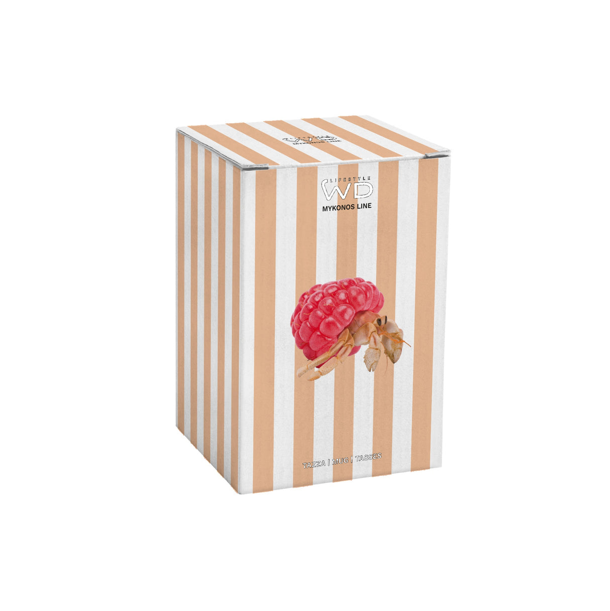 wd lifestyle wd lifestyle tazza in new bone china 330 ml decoro paguro ean 8055035683553