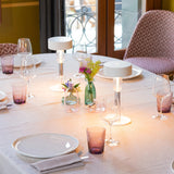 zafferano zafferano royal family wi fi lampada da tavolo portatile ledtouch dimmer titanio ean 8054040724602