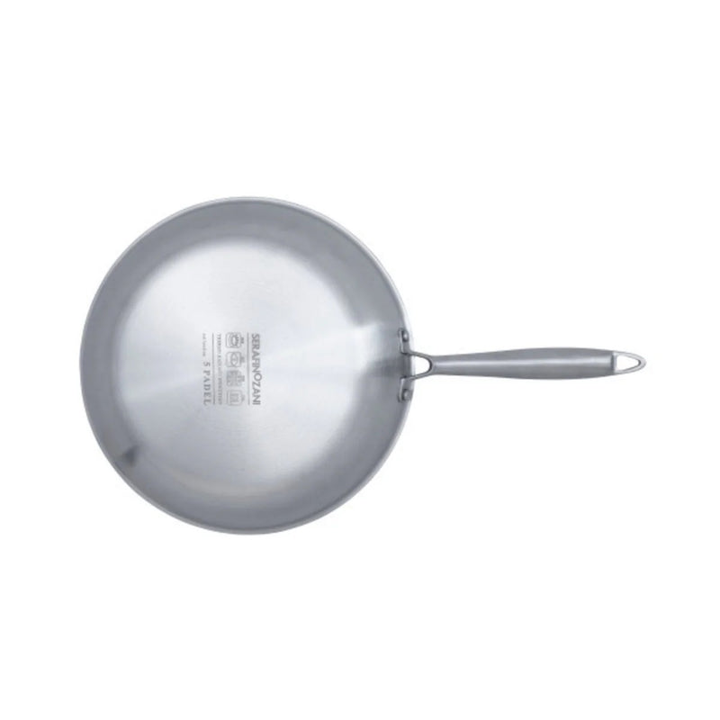 zani serafino zani serafino padella d 20 cm 5 padel in titanio 3 ply padella professionale multistrato resistente ean 8028460108878