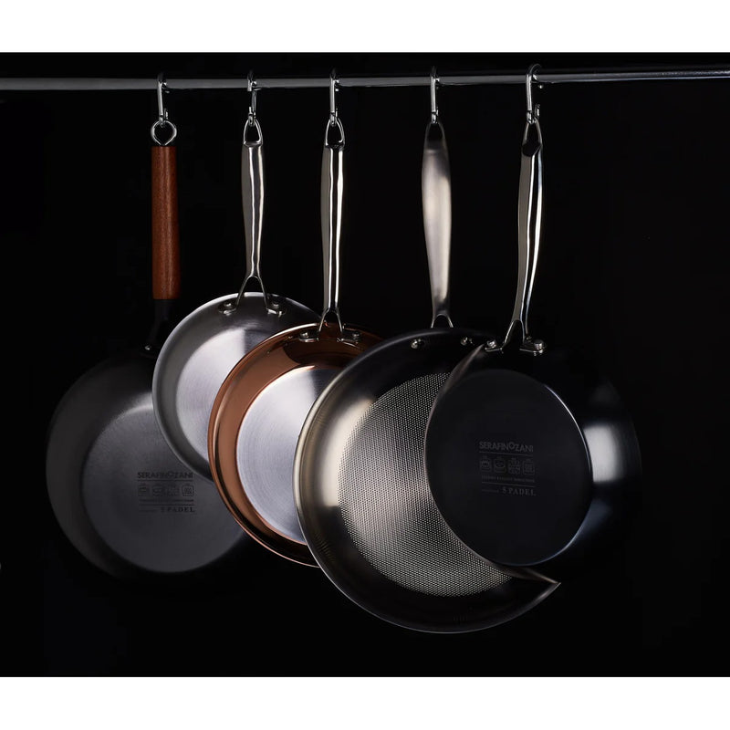 zani serafino zani serafino padella d 24 cm 5 padel al carbonio padella professionale resistente ean 8028460107741