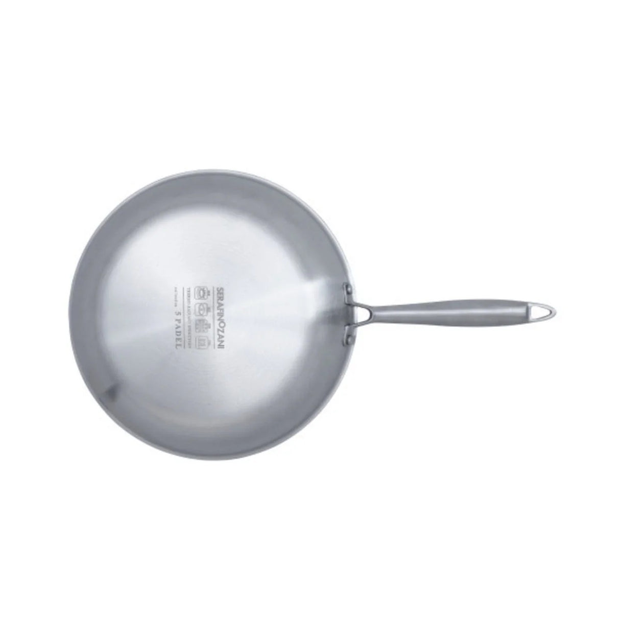 zani serafino zani serafino padella d 32 cm 5 padel in titanio 3 ply padella professionale multistrato resistente ean 8028460108786