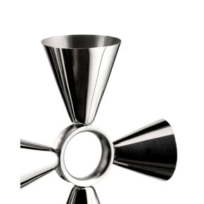 alessi alessi misurino cocktail tending box in acciaio jigger con 4 misure per mixology ean 8003299467099