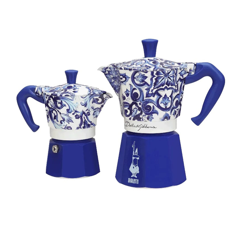 bialetti bialetti moka express dolcegabbana blu mediterraneo 6 tazze ean 8006363042956