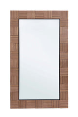 bizzotto bizzotto specchio con cornice alfada 106 x 182 cm legno di noce ean 8051836762145