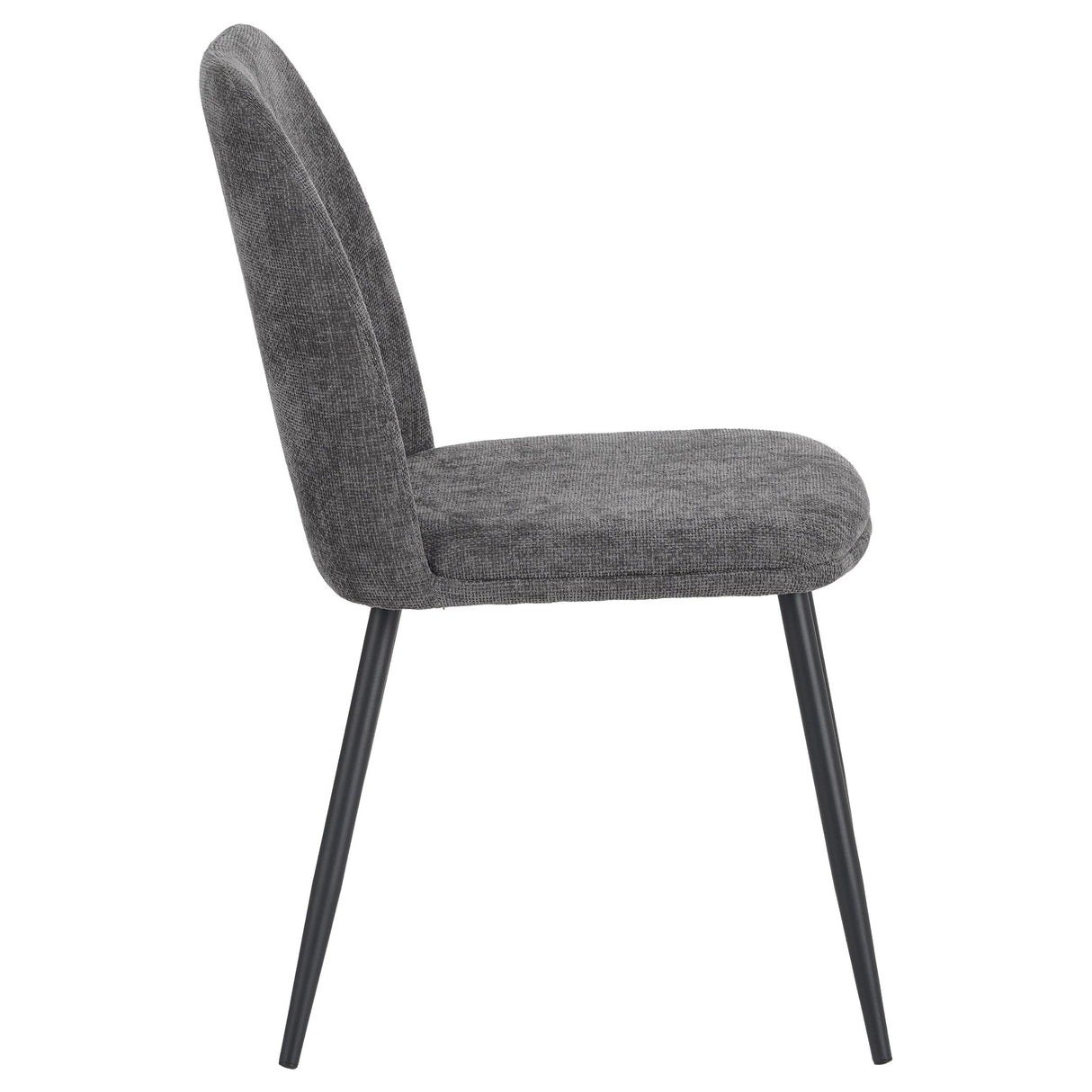 di mo di mo sedia tracy in tessuto grigio scuro 57x45x84 cm design moderno ean 8010402514816