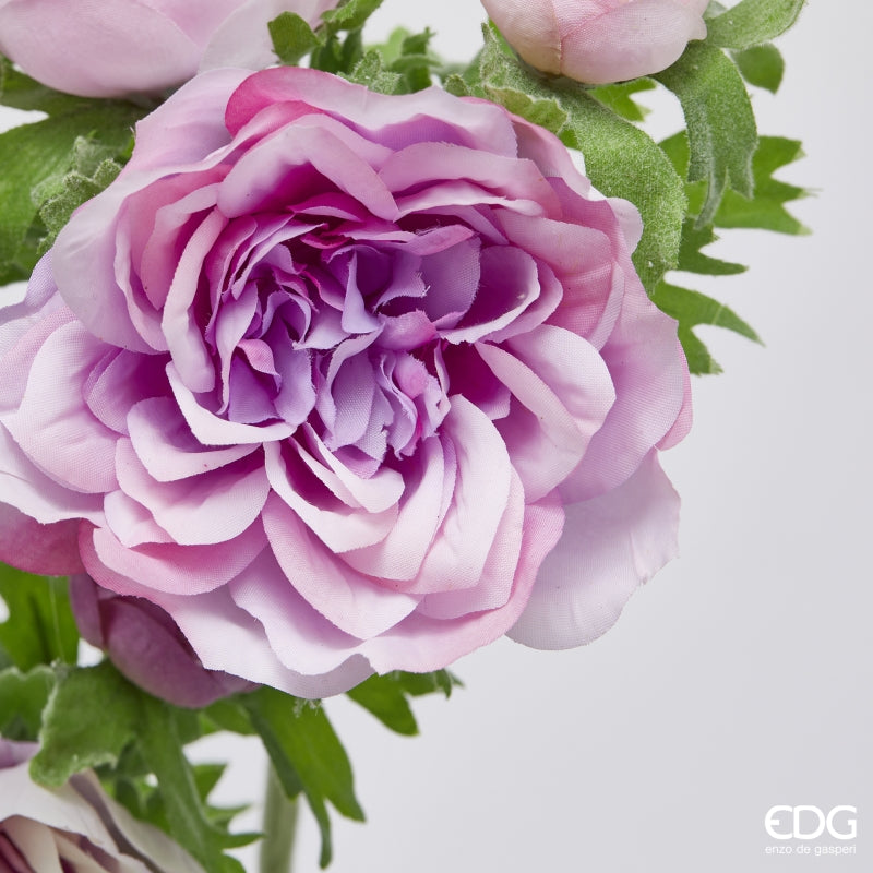 edg enzo de gasperi edg enzo de gasperi anemone ramo con bocciolo ass h 45 cm pianta artificiale multicolor 1 pz ean 8059824627940
