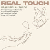 edg enzo de gasperi edg enzo de gasperi peonia ramo con foglie ass h 58 cm pianta artificiale rosa antico 1 pz ean 8059824647245