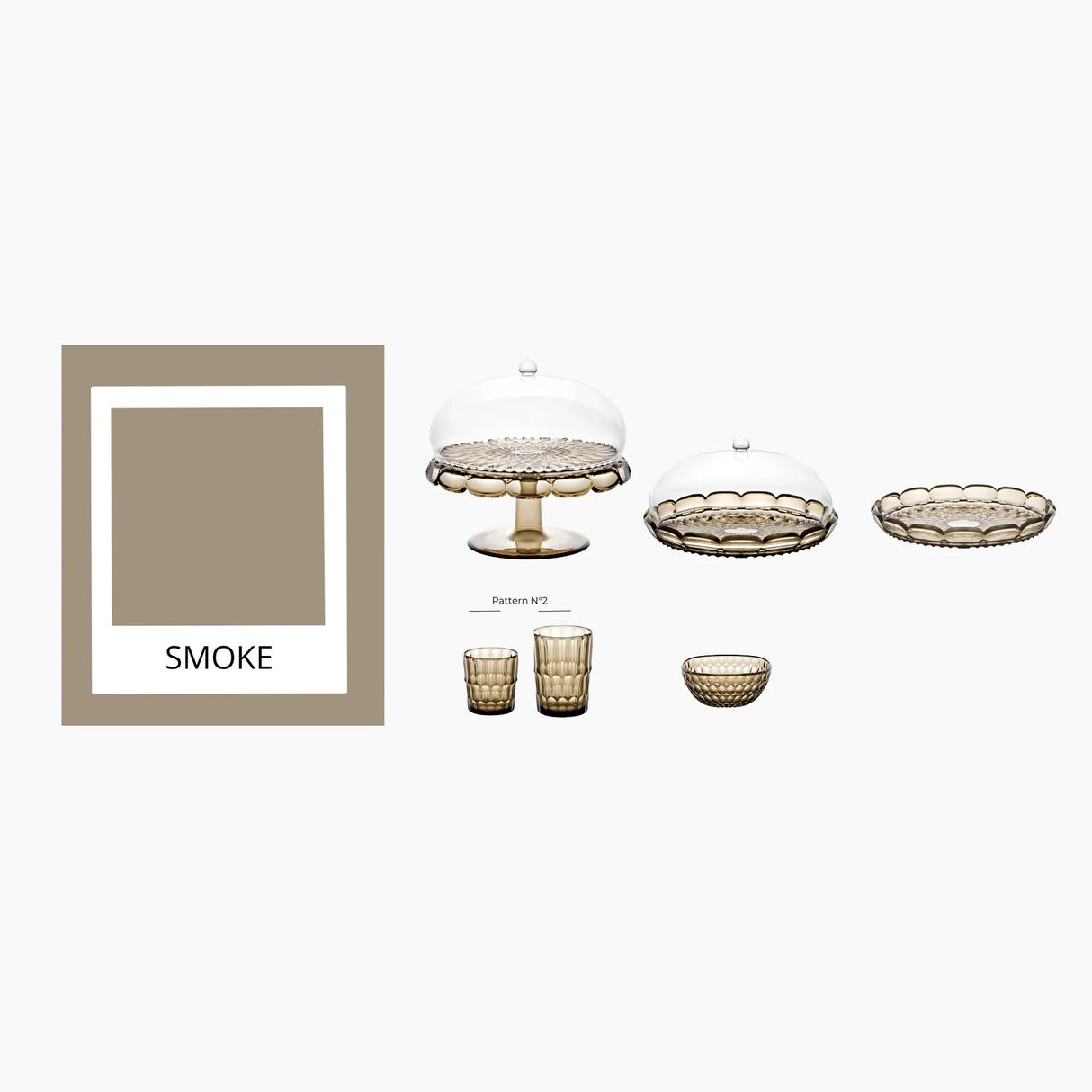 guzzini guzzini tortiera vanity bio based d 30 cm fumo ean 8008392397489