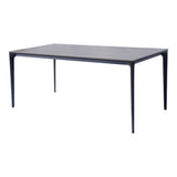 moia greenwood moia greenwood tavolo alghero 180 x 90 cm in alluminio antracite con piano in gres grigio tavolo outdoor design moderno ean 8013054837944