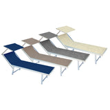 moia greenwood moia greenwood lettino mare con tettuccio in alluminio e textilene sabbia lettino spiaggia regolabile design resistente ean 8013054123573