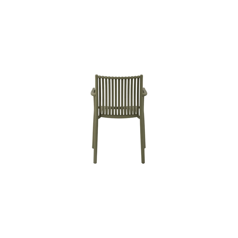 moia greenwood moia greenwood sedia poltrona siena in polipropilene verde a listelli sedia outdoor impilabile resistente uv ean 8013054838415