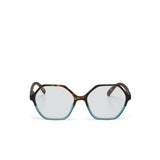 okkia okkia occhiale da lettura mod valencia premontato soft touch spring anti luce blu havana blue diottrie 2 50 ean 8056211374630