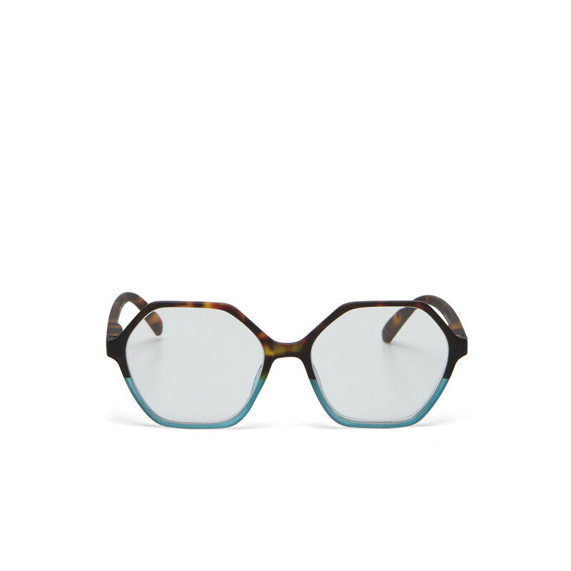 okkia okkia occhiale da lettura mod valencia premontato soft touch spring anti luce blu havana blue diottrie 3 00 ean 8056211374647