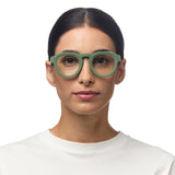 okkia okkia occhiale da lettura mod zeno soft touch anti luce blu verde diottrie 3 00 ean 8056211370960