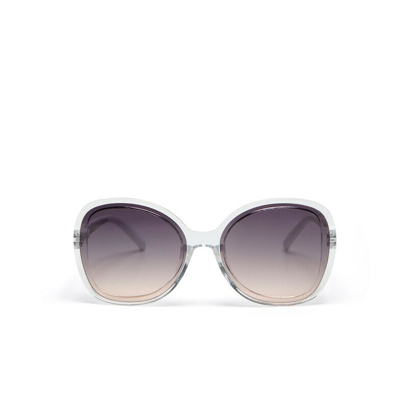 okkia okkia occhiale da sole premontato butterfly mod anna soft touch clear white lenti black ean 8056211375378