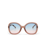 okkia okkia occhiale da sole premontato butterfly mod anna soft touch pink havana lenti blue pink ean 8056211374272