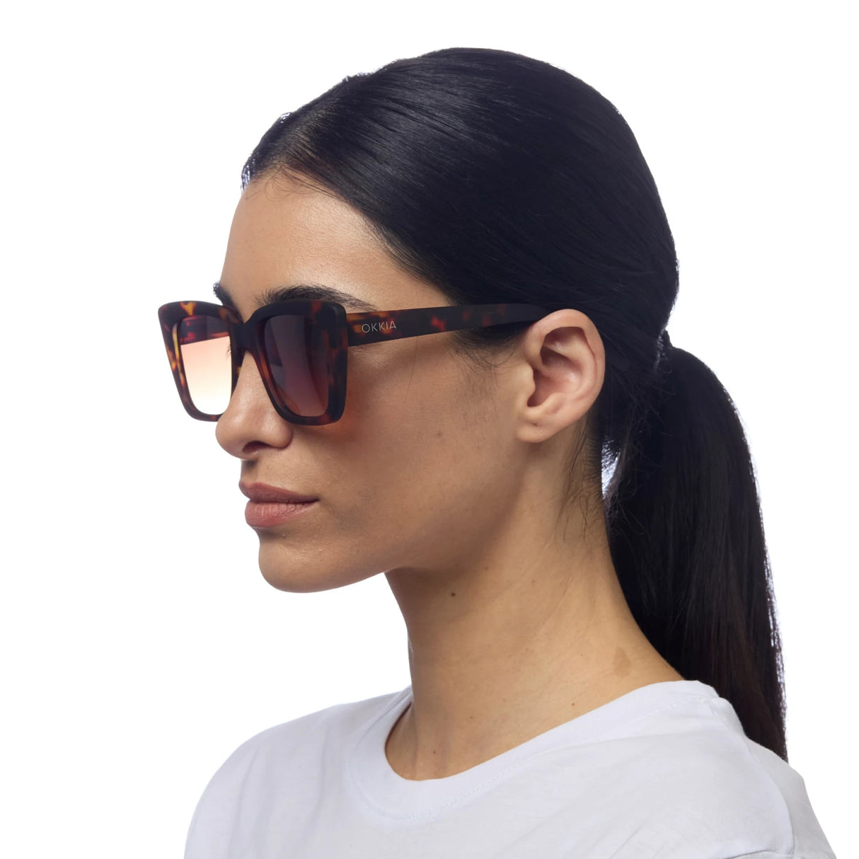 okkia okkia occhiale da sole premontato mod elba spring arms classic havana ean 8056211371240