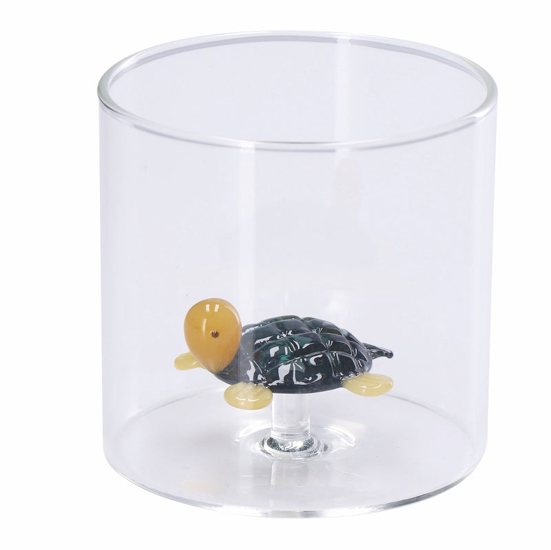 regalo italiano regalo italiano bicchiere vetro borosiliocato ass 36 cl decoro misto 1 pz ean 8057586077355