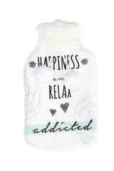 regalo italiano regalo italiano borsa acqua calda con cover pelliccia natalizia ass 2 lt bianco 1 pz ean 8021785770270