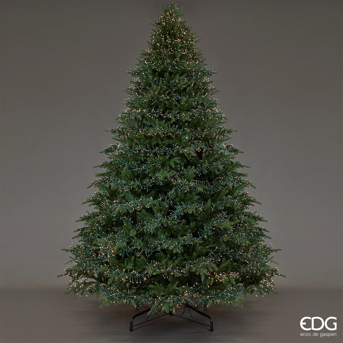 edg enzo de gasperi pino spark h 365 cm d 220 cm 13 000 led verde ean 8056372922367