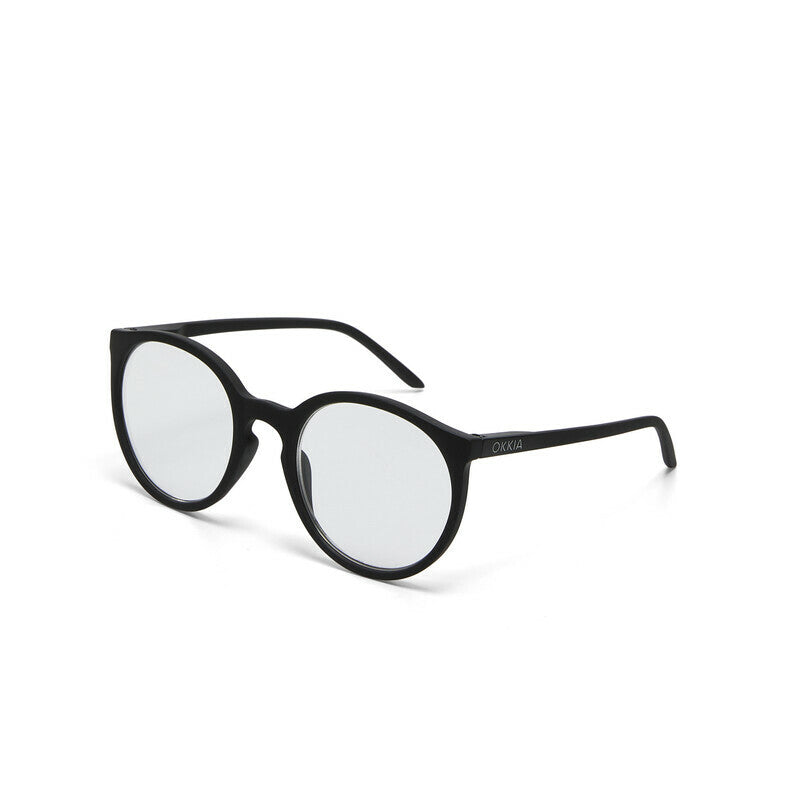 okkia okkia occhiale da lettura mod bologna premontato soft touch black diottrie 1 50 ean 8056211374067