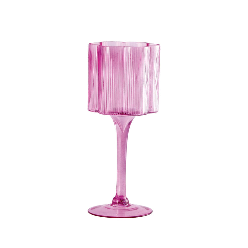 regalo italiano regalo italiano portacandela fiore d 11 cm h 25 cm ass vetro 1 pz ean 8057586170919