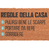 regalo italiano regalo italiano zerbino in cocco naturale 40 x 70 cm ass tappeto ingresso antiscivolo casa e porta 1 pz ean 8057586001411