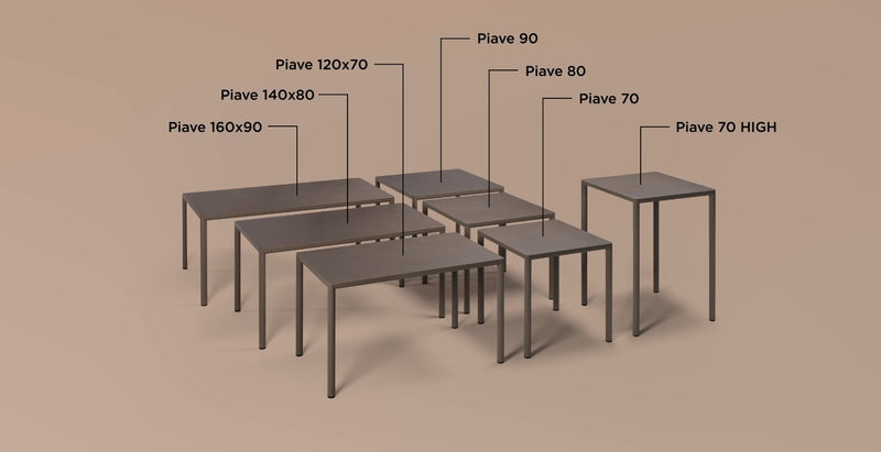 nardi nardi piave 90 tavolo quadrato verniciato corda lamin materia corda ean 8010352554887