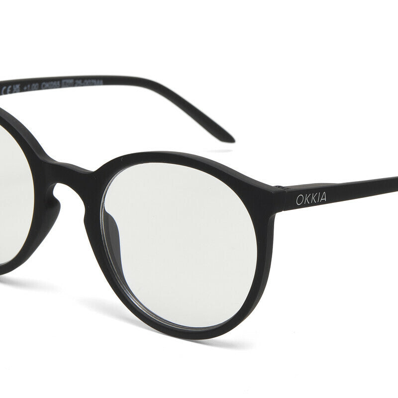 okkia okkia occhiale da lettura mod bologna premontato soft touch black diottrie 2 00 ean 8056211374074