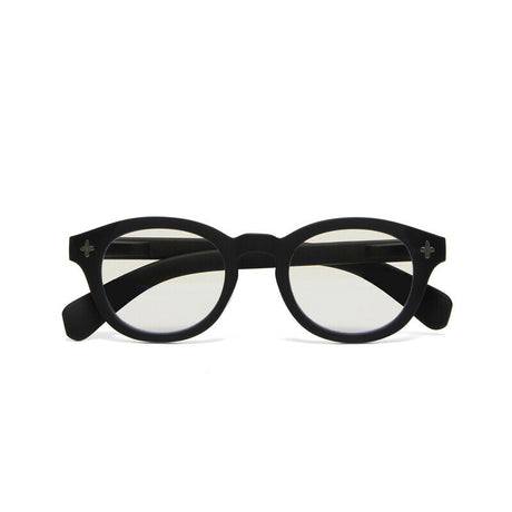 okkia okkia occhiale da lettura mod nashville premontato soft touch spring anti luce blu nero diottrie 1 50 ean 8056211374944