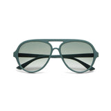 okkia okkia occhiale da sole premontato a forma di goccia mod alessio green ean 8055773198074