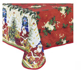 preziosa home preziosa home tovaglia sbiecata ass natale 140 x 330 cm no stiro antimacchia 1 pz ean 8050264134159