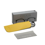 okkia okkia occhiale da lettura mod bologna premontato soft touch black diottrie 1 00 ean 8056211374050