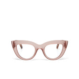 okkia okkia occhiale da lettura mod claudia premontato gatto soft touch pink havana diottrie 1 00 ean 8055773193017