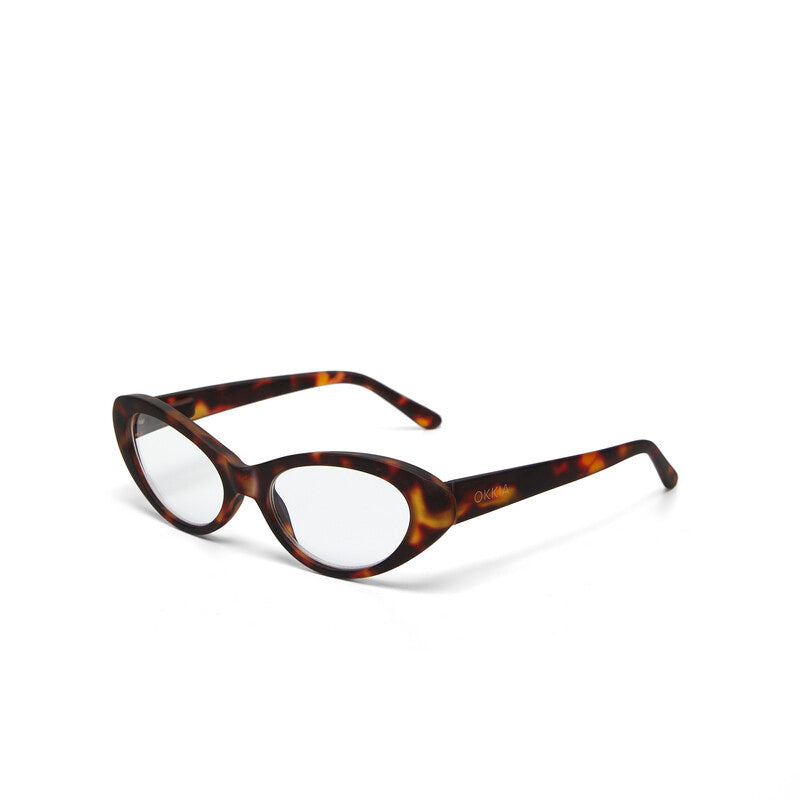 okkia okkia occhiale da lettura mod lina cat eye classic havana diottrie 3 00 ean 8055773199996